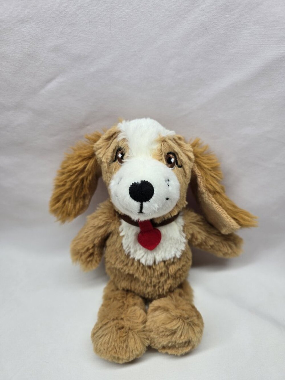 Kinder Surprise Dog w/ Red heart 9" tall Plush Puppy Stuffed Animal Easter 2025